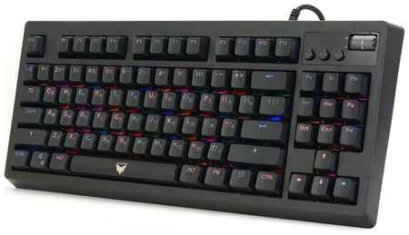 Клавиатура CROWN MICRO CMGK-900 Outemu Brown, черный, русская 198015603610