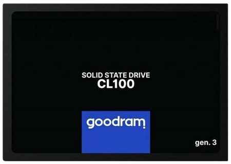Твердотельный накопитель GoodRAM CL100 gen.3 480 ГБ SATA SSDPR-CL100-480-G3