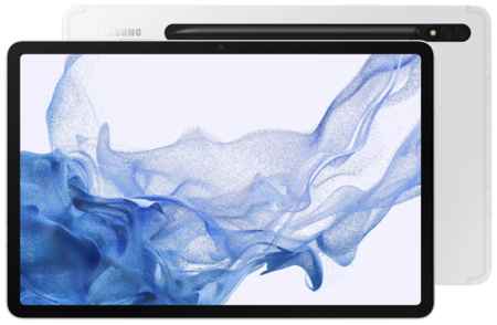 11″ Планшет Samsung Galaxy Tab S8 (2022), 8/128 ГБ, Wi-Fi + Cellular, стилус, Android, серебро 198055156640