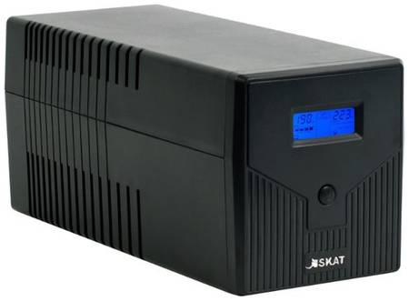Интерактивный ИБП БАСТИОН SKAT-UPS 1000/600 черный 600 Вт 19806047267