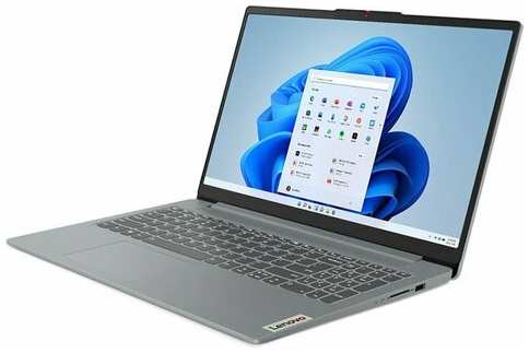 Ноутбук Lenovo IdeaPad Slim 3 15AMN8 Ryzen 5 7520U/8Gb/SSD512Gb/15,6″/IPS/FHD/noOS/grey 1980818946