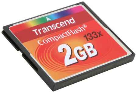 Карта памяти Transcend Compact Flash 4 ГБ Class 10, V10, A1, UHS-I U1, R/W 20/18 МБ/с, 1 шт., оранжевый 198108888