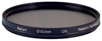 Светофильтры для фототехники Rekam Starter Kit UV+CPL+FLD 62 мм