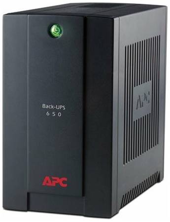 Интерактивный ИБП APC by Schneider Electric Back-UPS BX650CI-RS черный 390 Вт 198136578