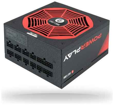 Chieftec PowerPlay блок питания 1050 W 20+4 pin ATX PS/2 Черный, Красный GPU-1050FC 198213312928