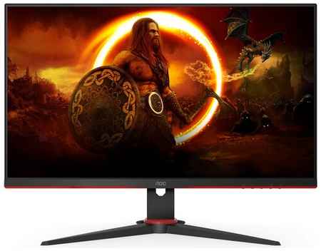 23.8″ Монитор AOC 24G2ZE, 1920x1080, 240 Гц, IPS, черный/красный 198221053287