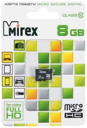 Mirex Карта памяти Mirex microSD, 8 Гб, SDHC, класс 10 198226130102