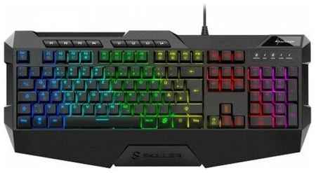 Sharkoon Skiller SGK4 Игровая клавиатура (резиновые колпачки, RGB подсветка, USB) 198232811717