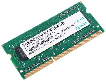 Patriot Memory Оперативная память для ноутбуков SO-DDR3 4Gb PC12800 1600MHz Patriot Retail 198234622398