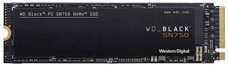 Твердотельный накопитель Western Digital WD Black SN750 4 ТБ M.2 WDS400T3X0C 198234697275