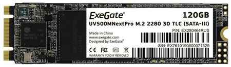 Твердотельный накопитель ExeGate NextPro 120 ГБ M.2 EX280464RUS 198236194981
