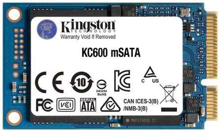 Твердотельный накопитель Kingston KC600 1 ТБ mSATA SKC600MS/1024G 198238488606