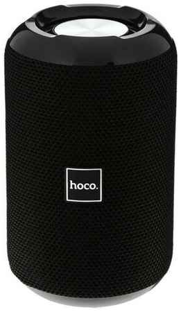 Портативная колонка Hoco HC1, 5 Вт, BT, microSD, USB, microUSB, AUX, FM, 1200 мАч, черная