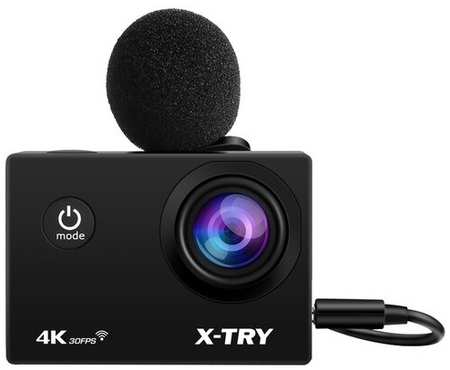Экшн-камера X-Try XTC183 EMR + СЗУ 4K WiFi 198244501443