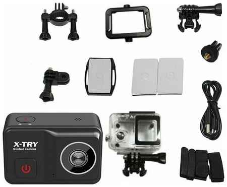 Экшн-камера X-Try XTC500 Gimbal Real 4K/60FPS WDR Wi-Fi Standart 198244507465