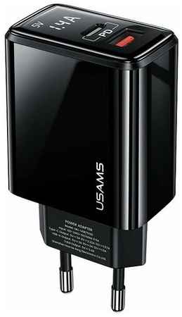 Зарядное устройство Usams US-CC133 T40 QC3.0 + PD CC133TC01