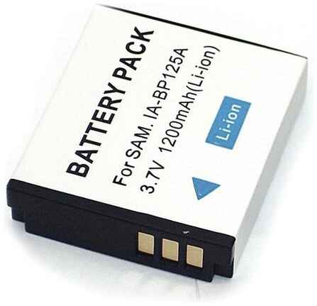 VbParts Аккумулятор для видеокамеры Samsung HMX-M20 (IA-BP125A) 3.7V 1200mAh 198248166656