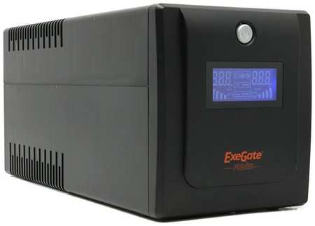 Exegate EP212519RUS ИБП Exegate Power Smart ULB-1000 LCD (1000VA, Black, 2 евророзетки+2 розетки IEC320, USB) 198248731584