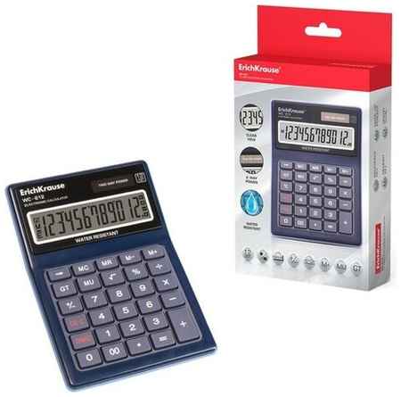 Калькулятор настольный 12-и разрядный ErichKrause WC-612, водонепроницаемый 198249586755