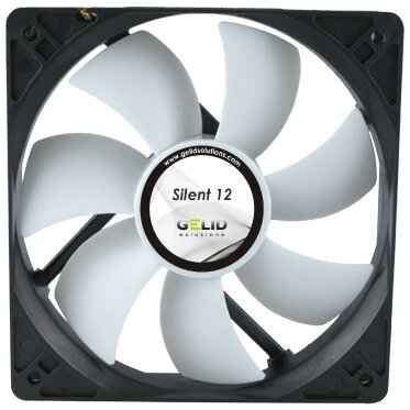 Вентилятор для корпуса GELID Solutions Silent 12 (FN-SX12-20), черный/белый 198249875280