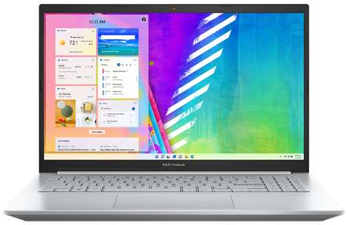 15.6″ Ноутбук ASUS Vivobook Pro 15 OLED M3500QA-L1067 1920x1080, AMD Ryzen 5 5600H 3.3 ГГц, RAM 8 ГБ, DDR4, SSD 256 ГБ, AMD Radeon Graphics, без ОС, 90NB0US1-M00970, холодное