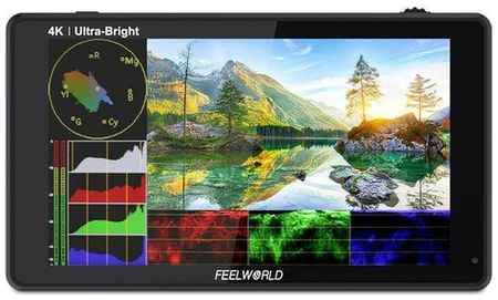 Накамерный монитор 6″ FeelWorld LUT6 HDMI 2600nits HDR/3D LUT 4K Touch Screen