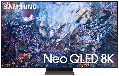 55″ Телевизор Samsung QE55QN700AU 2021 RU, нержавеющая сталь