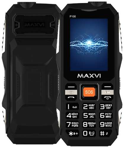 Телефон MAXVI P100, 2 SIM, зелeный 198264313964