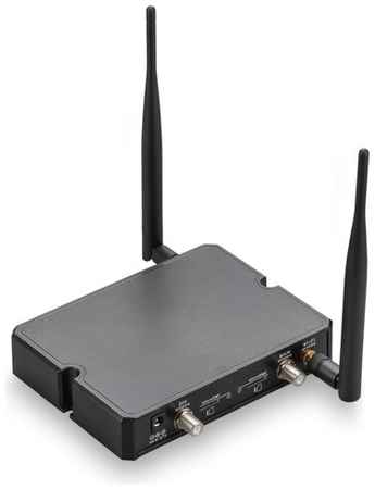 Крокс Роутер Wi-Fi 3G\4G 2 сим карты Kroks Rt-Cse m6 со встроенным модемом LTE cat.6, до 300 Мбит/c F(female)