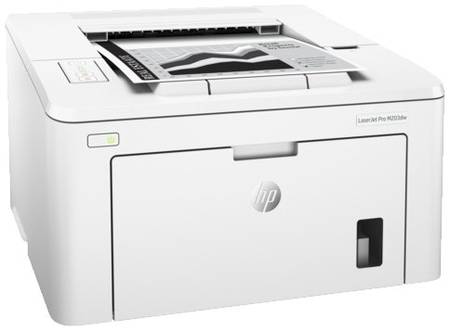 Принтер лазерный HP LaserJet Pro M203dw, ч/б, A4, белый 1982662796