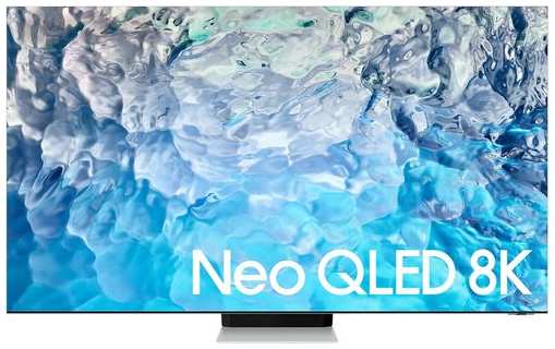 75″ Телевизор Samsung QE75QN900BU HDR, Neo QLED RU, нержавеющая сталь