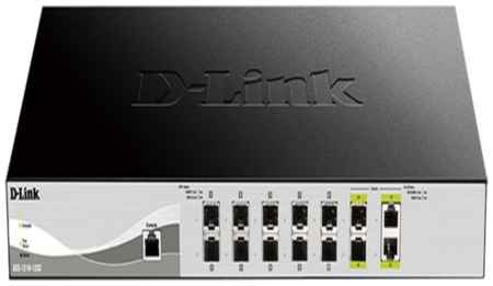 D-link Коммутатор DXS-1210-12SC/A3A, PROJ L2+ Smart Switch with 10 10GBase-X SFP+ ports and 2 10GBase-T/SFP+ combo-ports.16K Mac address, 240Gbps switching capacity, 802.3x Flow Control, 802.3ad Link Aggregatio 198277469435