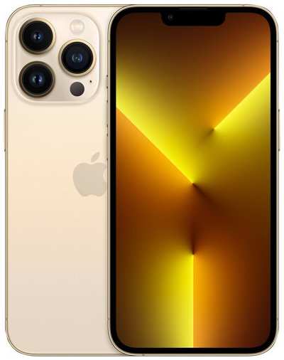 Смартфон Apple iPhone 13 Pro Max 128 ГБ, nano SIM+eSIM, золотой 198282313262