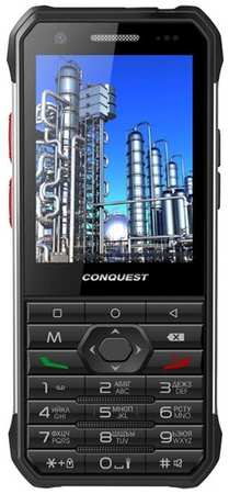 Смартфон Conquest F3 6/128 ГБ, Dual nano SIM, черный 198306069938