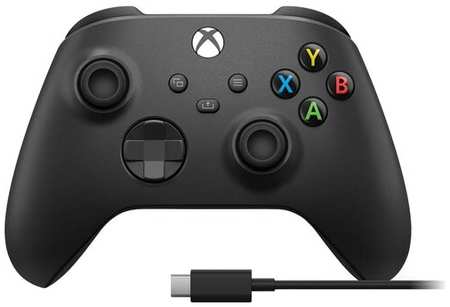 Геймпад беспроводной/проводной Microsoft Xbox Wireless Controller + Кабель