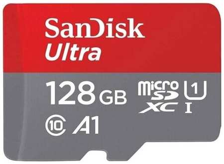 128GB Карта памяти MicroSD SANDISK Class 10 Ultra UHS-I (100 Mb/s) без адаптера (SDSQUNR-128G-GN3MN) 198308926669