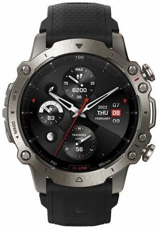 Смарт-часы AMAZFIT Falcon A2029, 47.2мм, 1.28″, черный / черный 198309756060