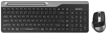 Клавиатура + мышь A4Tech Fstyler FB2535C клав: черный/серый мышь: черный/серый USB беспроводная Bluetooth/Радио slim 198329315022