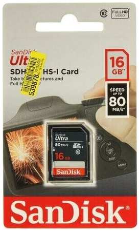 SD карта Sandisk Ultra SDSDUNS-016G-GN3IN 198332331545