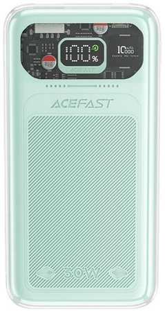 Внешний аккумулятор ACEFAST Sparkling series M1 10000mAh 30W fast charging Power Bank мятный (Mountain mist)