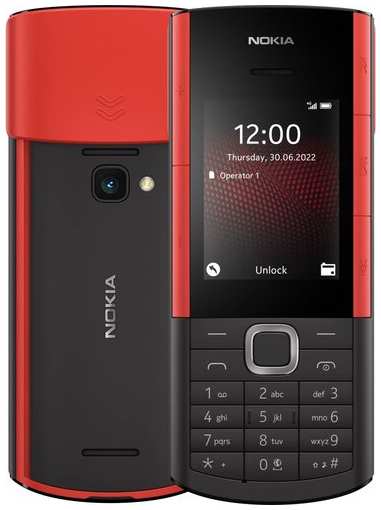 Телефон Nokia 5710 XpressAudio (TA-1504), 2 SIM, black-red 198332728769