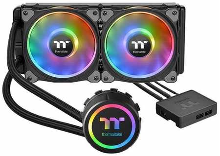 Жидкостная система охлаждения Thermaltake CL-W255-PL12SW-A Floe DX RGB 240 TT Premium Edition