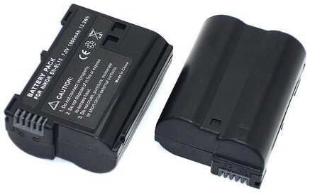 VbParts Аккумуляторная батарея для фотоаппарата Nikon 1 V1, D600, D610 (EN-EL15) 7V 1900mAh