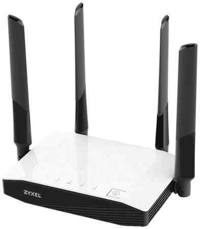 Wi-Fi роутер ZYXEL NBG6604, черно-белый 198338214876