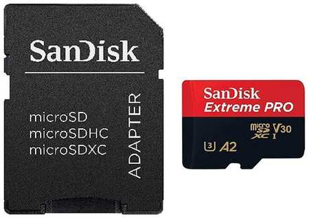 Карта памяти SanDisk microSD 1TB Extreme PRO (SDSQXCD-1T00-GN6MA) с переходником под SD 198343084728