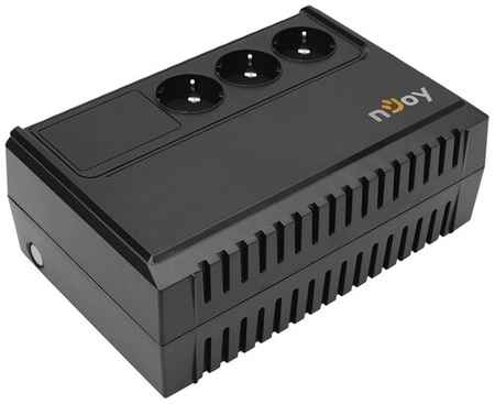 Интерактивный ИБП устройство мониторинга и управления ИБП nJoy Renton 650 черный 360 Вт 198343410128