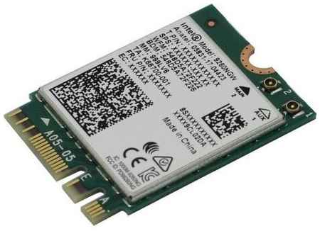 Адаптер Intel Wireless-AC 9260, 2230, 2x2 AC+BT, Gigabit, No vPro®,999LV6