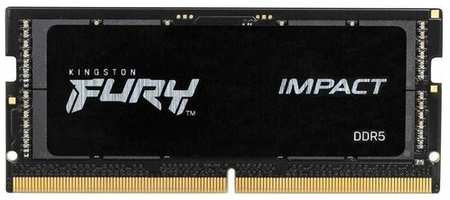 Модуль памяти Kingston 32GB DDR5 4800 SODIMM FURY Impact PnP Gaming Memory KF548S38IB-32 Non-ECC, CL38 , 1.1V, 2RX8 38-38-38 262-pin 16Gbit, RTL 198345736320