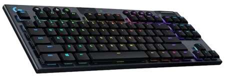 Игровая беспроводная клавиатура Logitech G G913 TKL GL Clicky, black, английская, 1 шт 198345852294