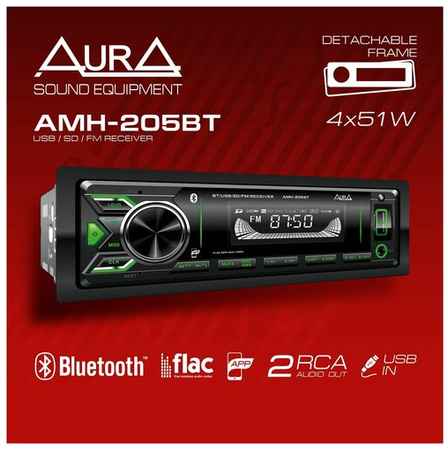 Автомобильный USB/BT ресивер AurA AMH-205BT